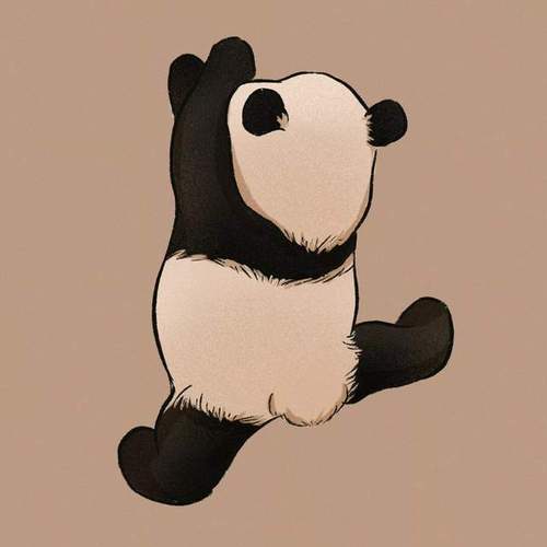 很有智慧的熊猫头像： 要是有个人对于任何事都不会动怒