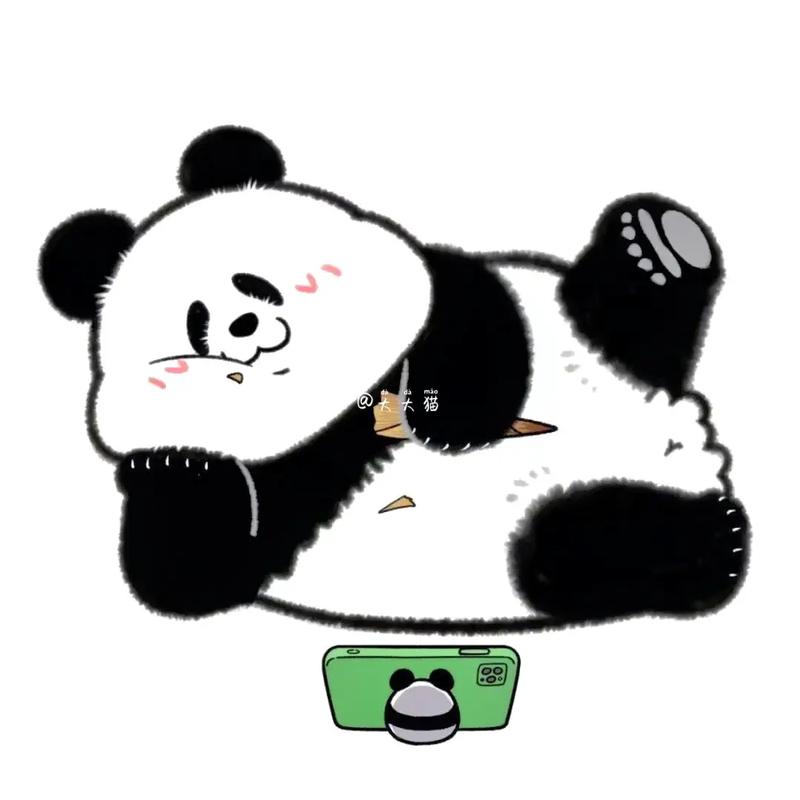 搞怪的熊猫头像大全可爱：万圣节到了在线找个有趣的灵魂