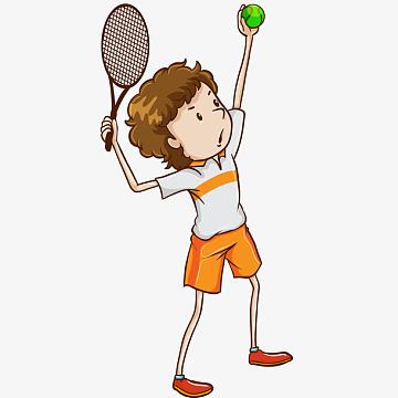 打网球的动漫人物头像：空有一颗学习的心