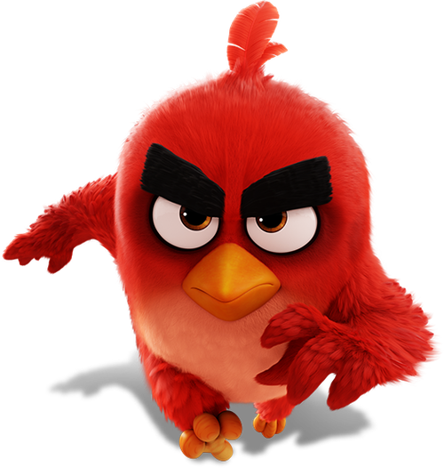 愤怒小鸟抽象头像：一股无法控制的愤恨的情绪