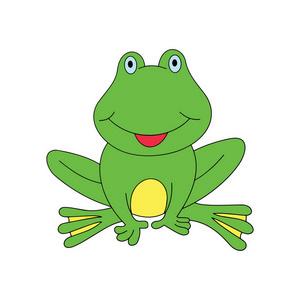 七彩青蛙卡通头像可保存：有生之年能遇见你