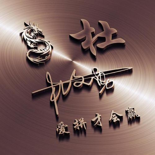 姓氏头像设计制作中国：我姓何却无论如何都走不进你的心 