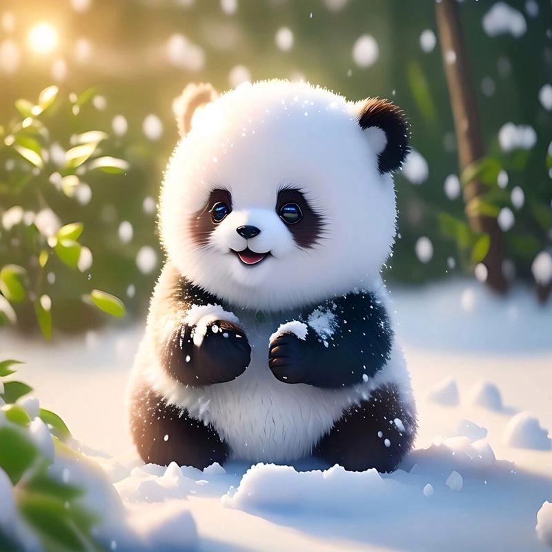 2020好看的熊猫头像 图文：腊八就喝腊八粥