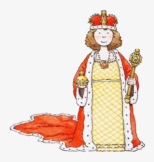 英国女王头像插画素材：我不明白为什么人们都要把这些所谓的安全感托付在一些身外之物上。
