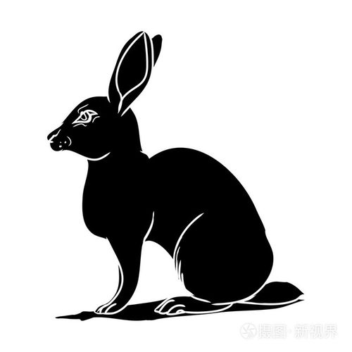 小黑兔微信头像：生活就是生的不尽人意