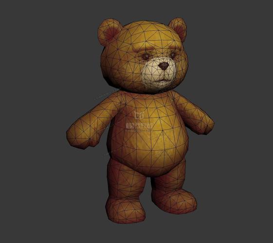小熊3d建模头像高清图大全：想你是一个很厉害的程序