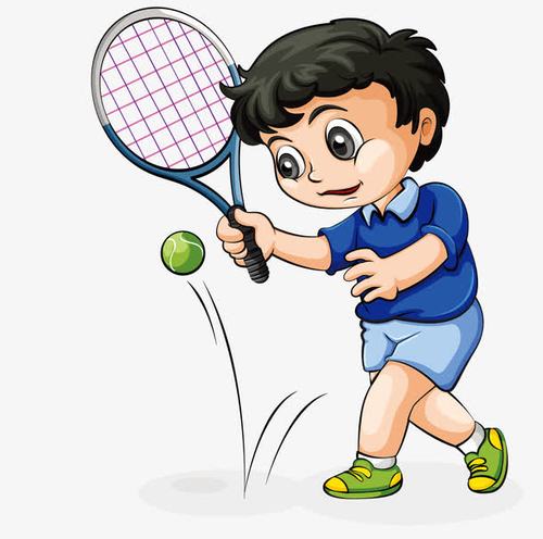 打网球的动漫人物头像：空有一颗学习的心