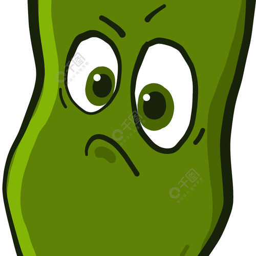 一颗绿豆头像图片：慢热的人真可怜