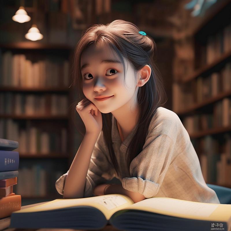 喜欢看书用什么头像女生：时间它告诉我们