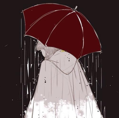 下雨头像背影动漫女人可爱版：每到下雨天我都会想起南拳妈妈的唱的那首歌