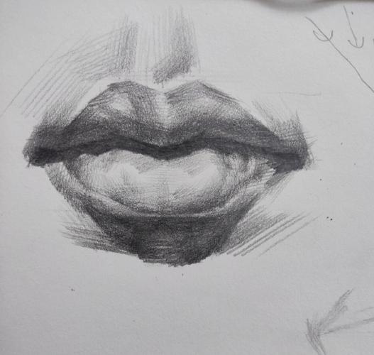 素描头像嘴唇的画法视频：我们听过无数的道理