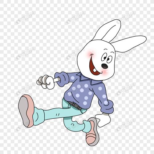 走路的兔子头像图片：曾经也小鹿乱撞过