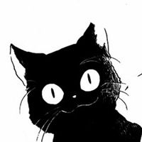 动画黑猫的头像男：相遇容易相知难
