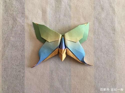 蝴蝶头像折纸： 渐渐的知道了