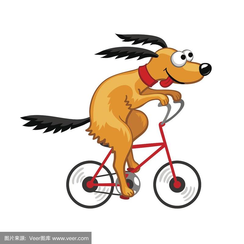 公路动物自行车卡通头像：我不知道我是否真的爱