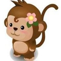 微信猴子小头像：人最悲哀的