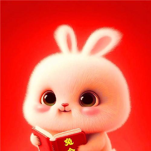 火红色的小兔子头像图片： 我要找的那个人应该是可以让我悲也可以让我喜的人