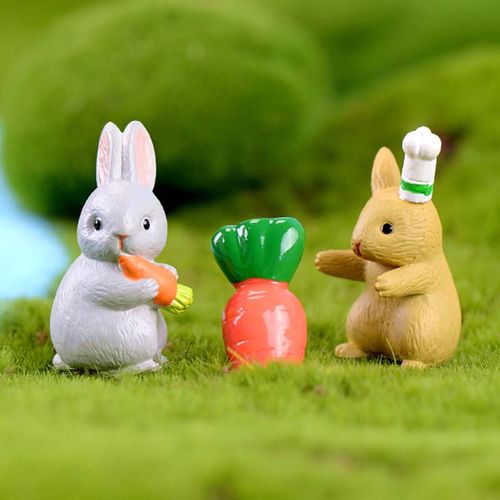 小兔子卡通头像绿色：我一生荒芜