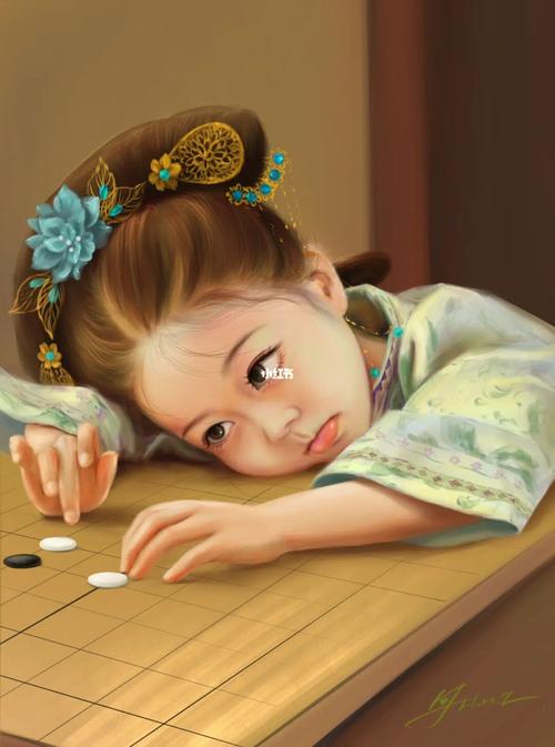 古风下棋女孩头像： 芸芸众生