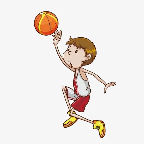篮球迷头像 男生卡通图片：愿你