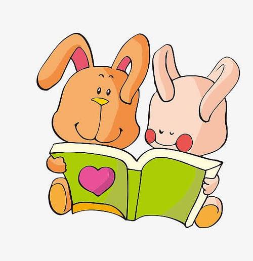微信兔子看书头像：人生就像斗地主