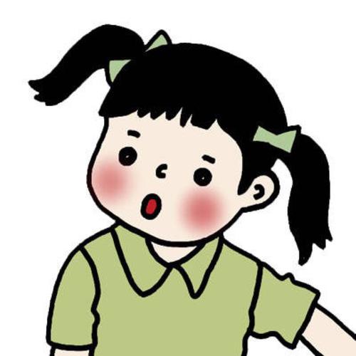 幼儿园小朋友的头像图片卡通：失恋