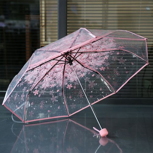 带有透明雨伞的闺蜜头像图片大全：希望有人懂你的言外之意