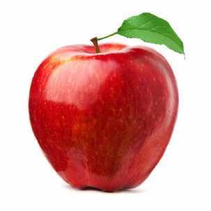 苹果可爱的头像图片：吃最好吃的东西
