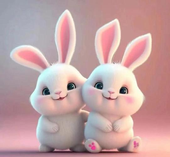 兔子情侣图片头像：我什么都可以遗忘,唯独忘不了你