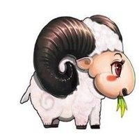 生肖头像羊可爱卡通微信：岁月无痕