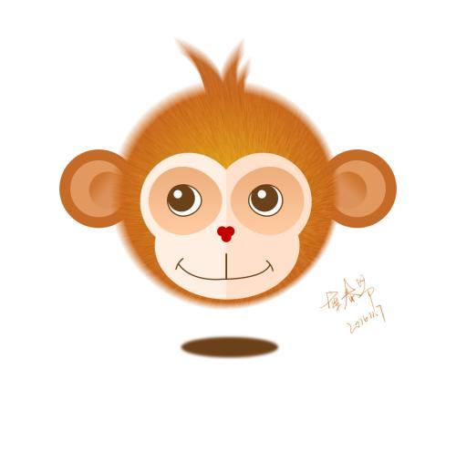 关于小猴子的头像：看到你的第一眼