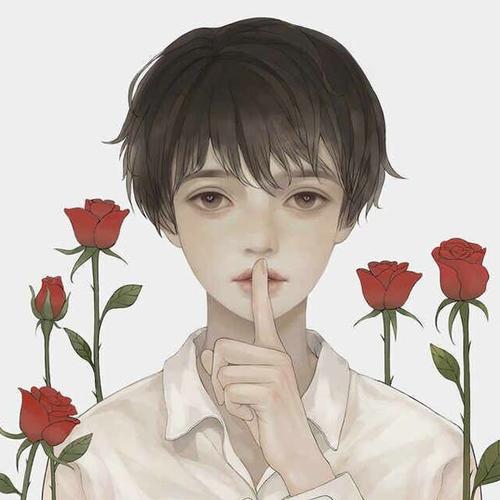 一个小男孩抱着玫瑰花的头像： 如今我终于明白