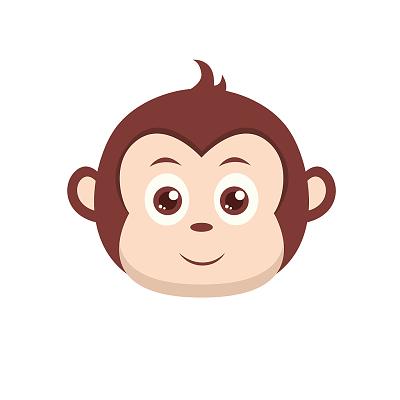 动漫猴子的头像图片： 希望每次看到我的你