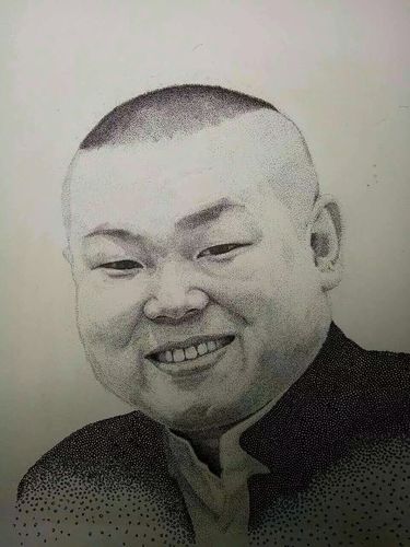 素描刘岳头像图片： 有一种可以跟爱情比较的情感