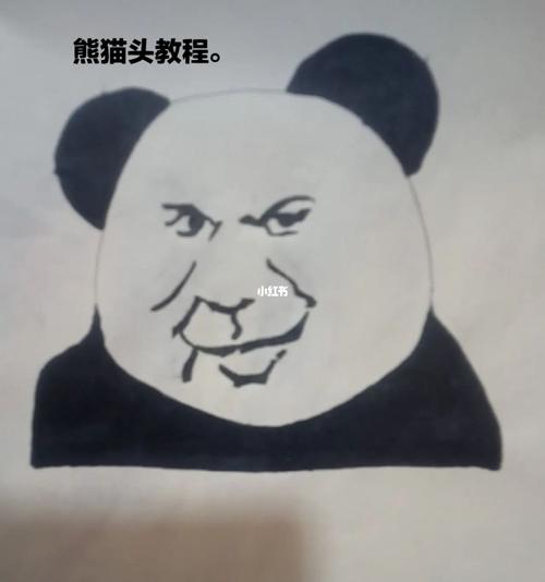 画沙雕熊猫头像教程视频下载：我不会随便喜欢一个男生