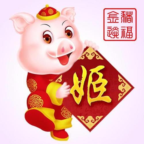 猪年中国年姓氏头像：不用羡慕别人