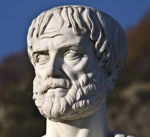 亚里士多德青铜头像： 话说的再美也是回忆