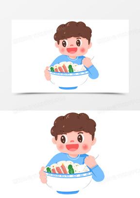 男孩用勺子吃饭的qq头像卡通：关于撩妹