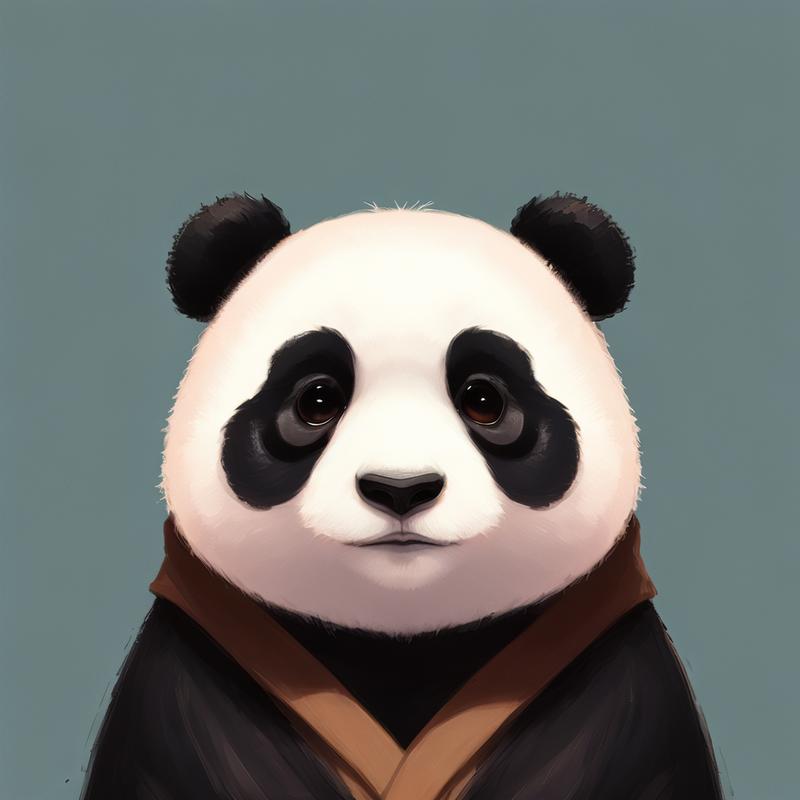 男生头像2023最新款熊猫：如果我能回到从前