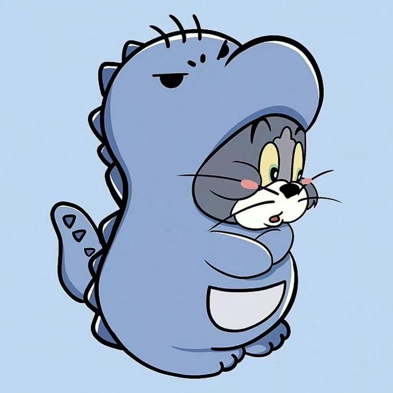 猫和老鼠个性qq头像：你的笑抵过了风霜