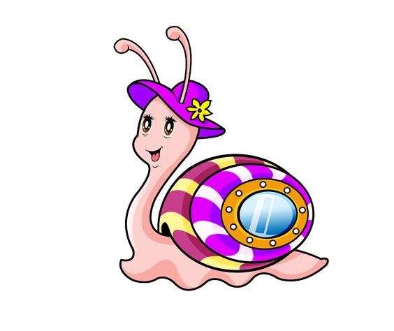 蜗牛卡通图片头像：我知道强扭的瓜不甜