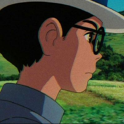 日本宫崎骏动漫男头像：所谓爱情