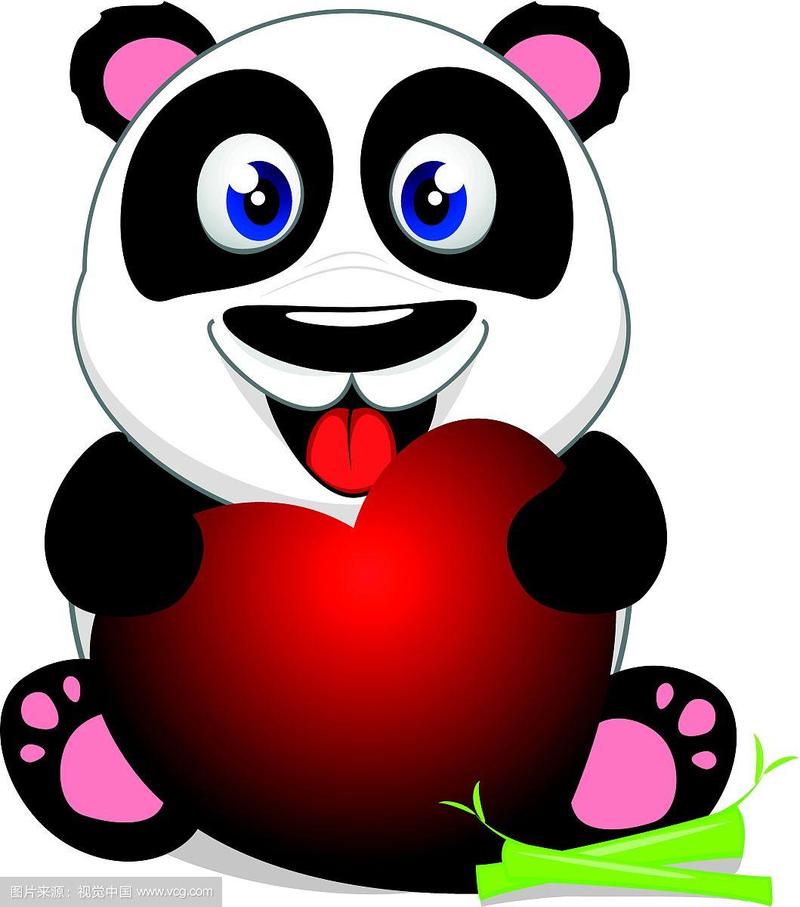 爱心熊猫头像漫画的：没有什么比失去更痛彻