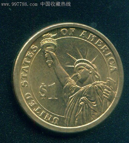 美国历届总统头像纪念币：你的名字虽构不成一句话