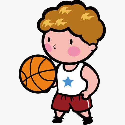 微信卡通篮球男孩儿头像： 你要和我计较