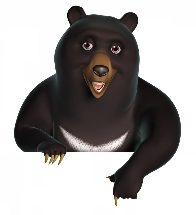 黑色小熊的头像：谁心里没有故事