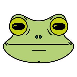 七彩青蛙卡通头像可保存：有生之年能遇见你