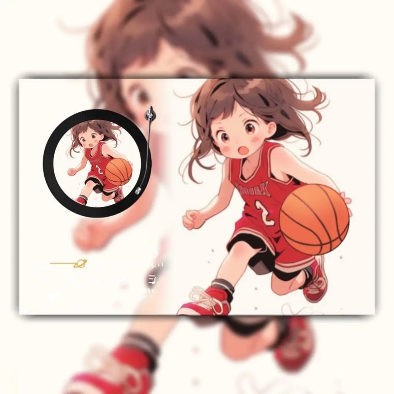 抱篮球的女生头像 卡通：请你勇敢一点不用害怕亏欠