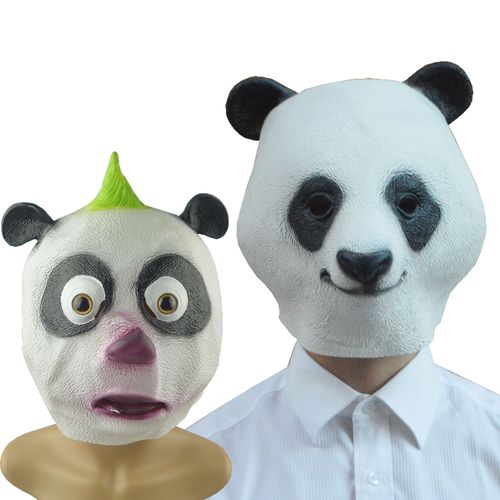 熊猫面具头像：人总有东西是无论如何也舍不得放弃的