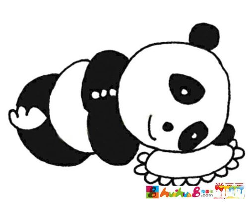 熊猫的简笔画 可爱 呆萌头像：你真是个不省油的灯